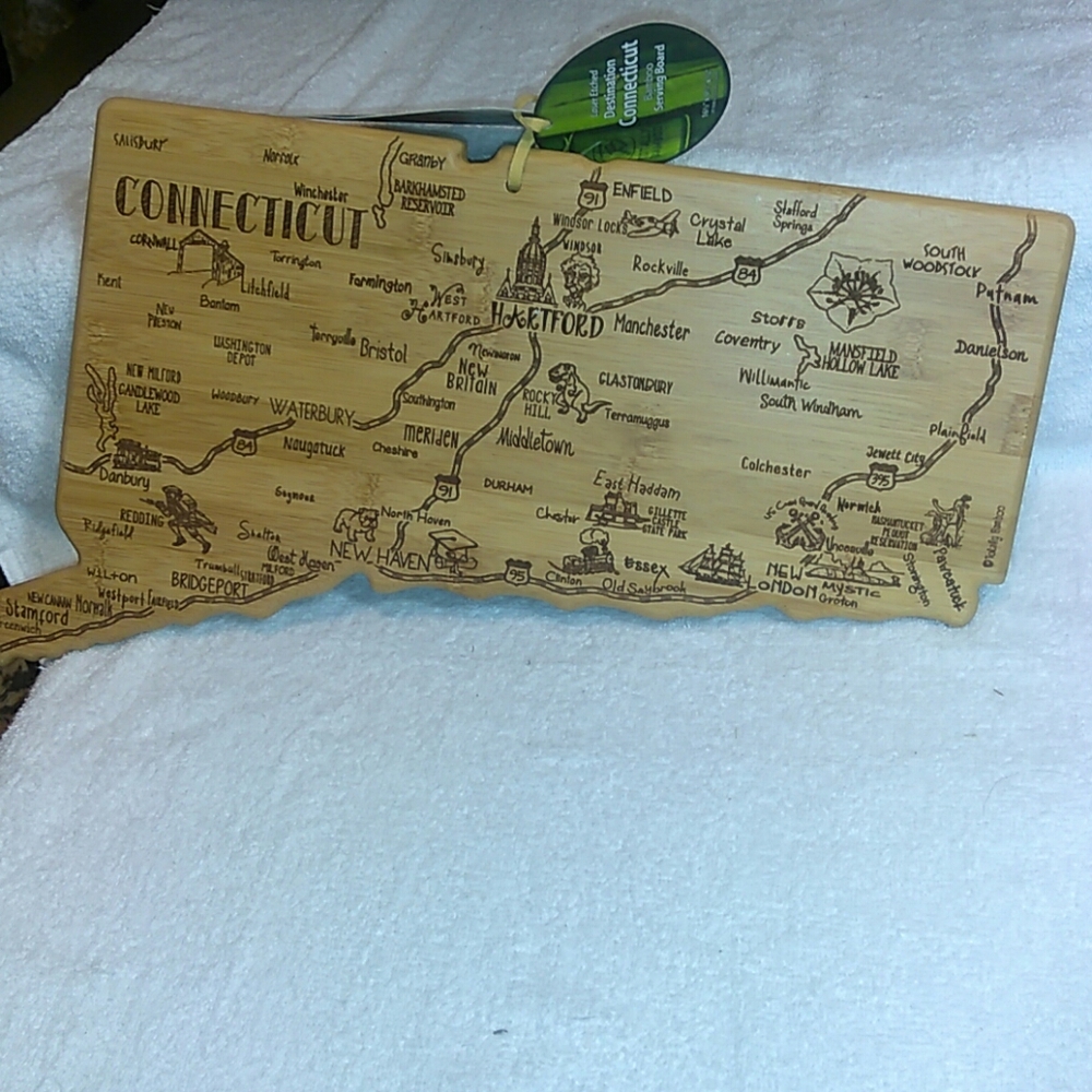 Bamboo cutting servin board. - Picture 7 of 7